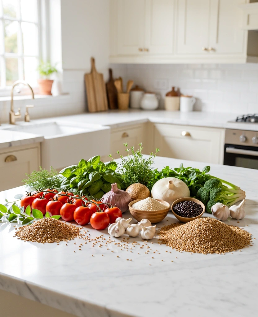 Fresh wellness ingredients